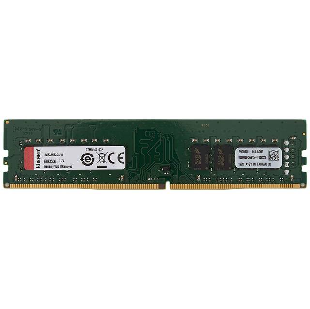 Kingston ValueRAM 16GB DDR4 SDRAM Memory Module KVR32N22D8/16