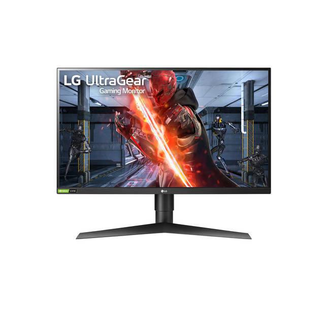 Lg 27Gn75B-B 27 Inch 1,000:1 1Ms Hdr10 Ips Fhd Hdmi/Displayport/Usb3.0 Gaming Monitor (Black/Red Deco)