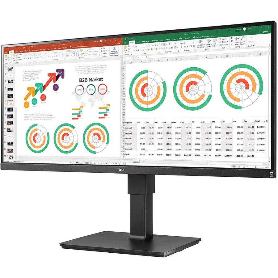 LG 34BN770-B UltraWide Monitor - 34" QHD IPS TAA Compliant | TecISoft