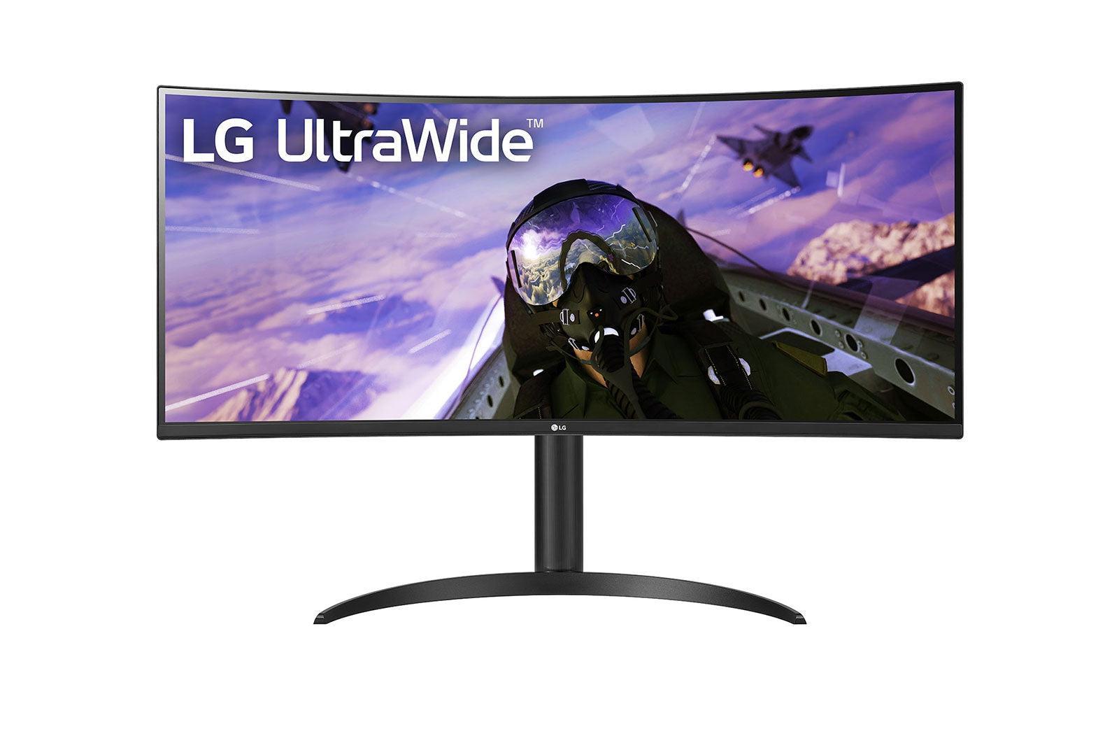 Lg 34Bp65C-B Computer Monitor 86.4 Cm (34") 3440 X 1440 Pixels Ultrawide Quad Hd Black
