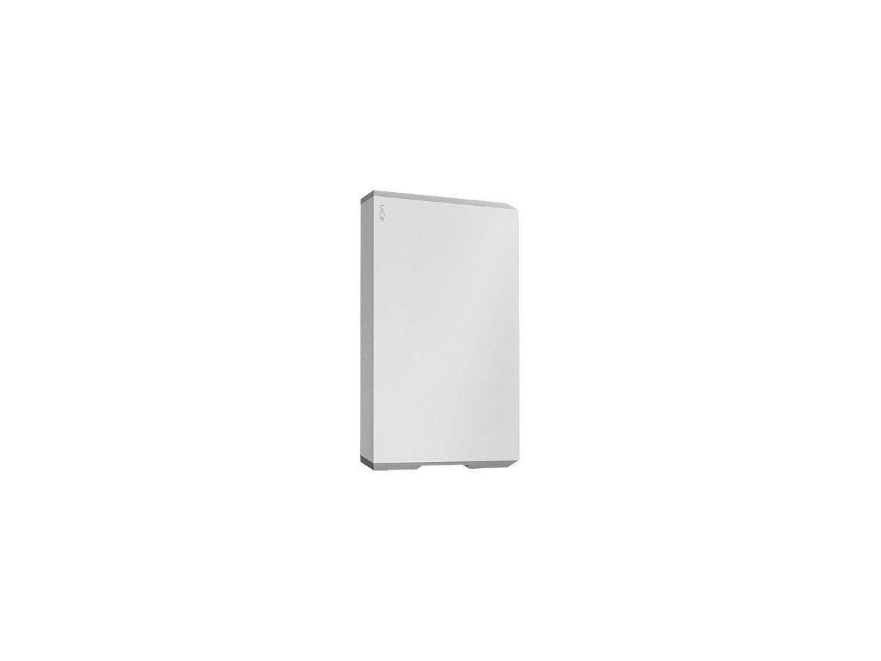 Lacie Mobile Drive 1Tb External Hard Drive Hdd - Moon Silver Usb-C Usb 3.0, For Mac And Pc Computer Desktop Workstation Laptop (Sthg1000400)
