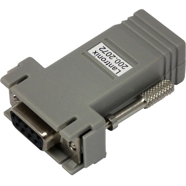 Lantronix Accessory, RJ45 to DB9F DTE Adapter, SLC, EDSxPR, EDSxPS, Connection To DB9M DCE ACC-200.2072