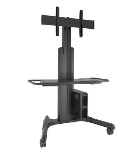 Large Fusion Manual Height Adjustable Mobile AV Cart - Display Mount | Chief LPAUB
