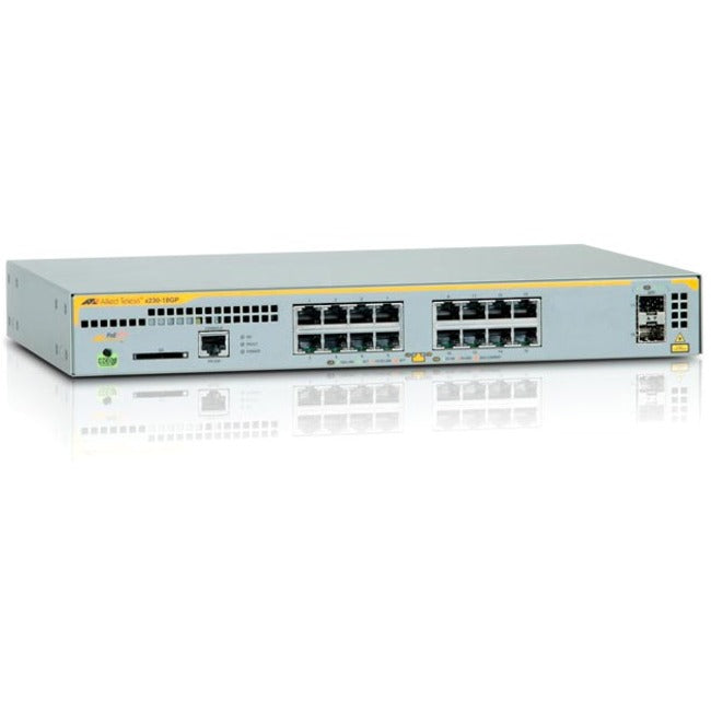 Layer 3 Switch 16-Port PoE+ - Allied Telesis AT-X230-18GP-R-10 Ethernet Protection Switched Ring | TecISoft