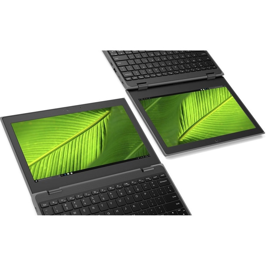 Lenovo 100e Windows 2nd Gen 81M8007TUS 11.6 Netbook - HD - Intel Celeron N4120 - 4 GB - 128 GB SSD - English Keyboard - Black"