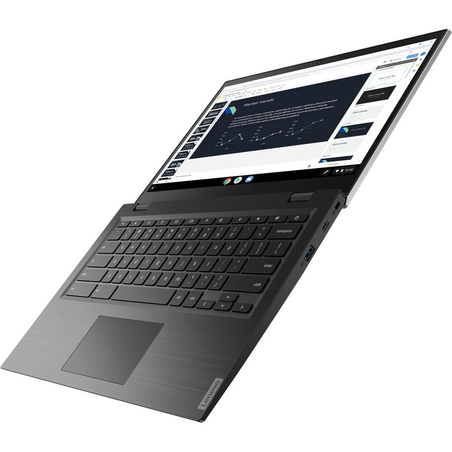 Lenovo 14e Chromebook 81MHS03H00 14 Chromebook - Full HD - AMD A-Series A6-9220C - 4 GB - 32 GB Flash Memory - English (US) Keyboard - Mineral Gray"