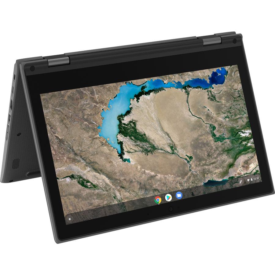 Lenovo 300E Chromebook 29.5 Cm (11.6") Touchscreen Hd Intel® Celeron® N 4 Gb Lpddr4-Sdram 32 Gb Emmc Wi-Fi 5 (802.11Ac) Chrome Os Black