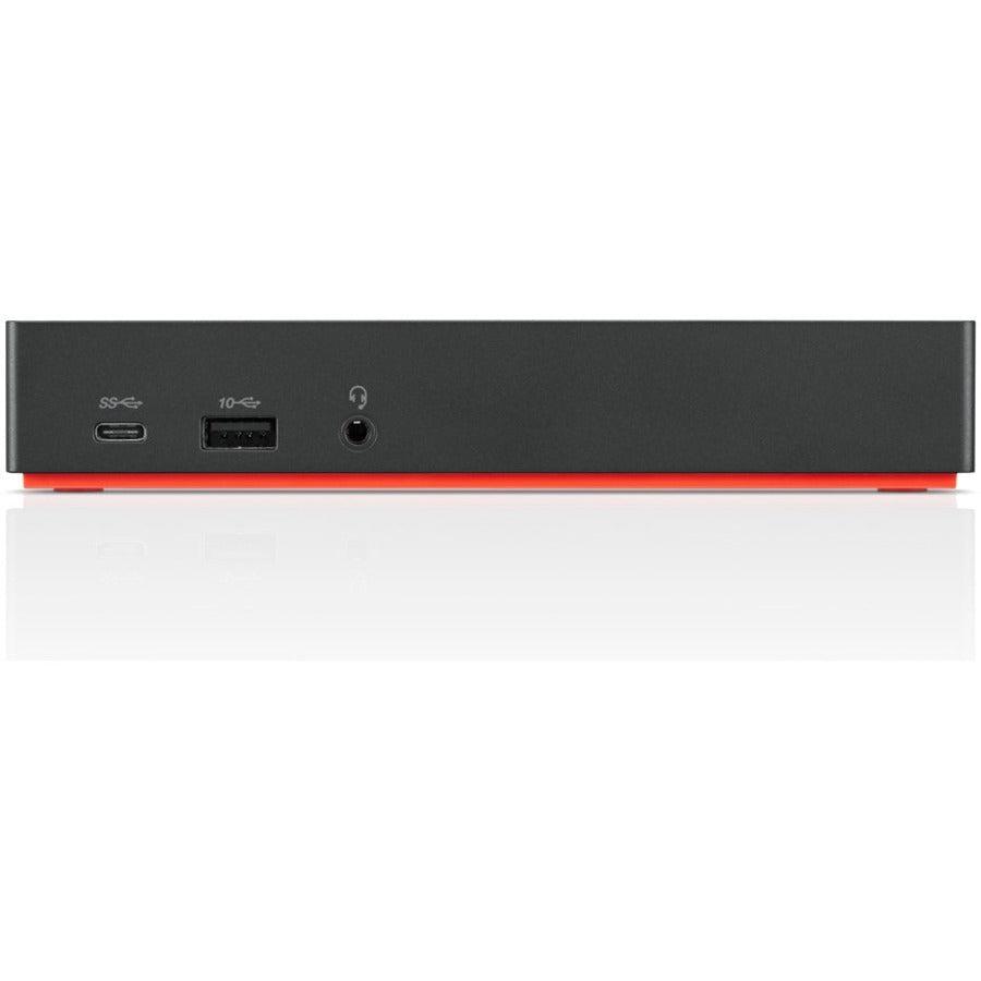 Lenovo 40As0090Us Notebook Dock/Port Replicator Wired Usb 3.2 Gen 1 (3.1 Gen 1) Type-C Black