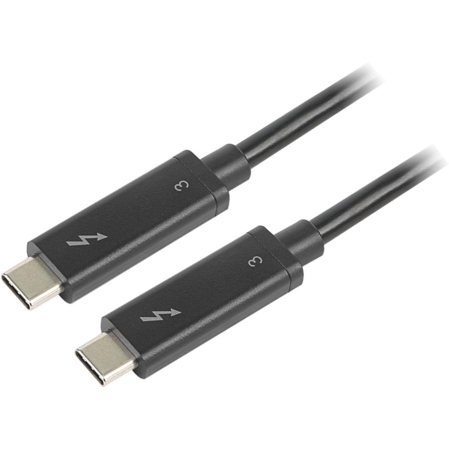 Lenovo 4X90U90617 Thunderbolt Cable 0.7 M 40 Gbit/S Black