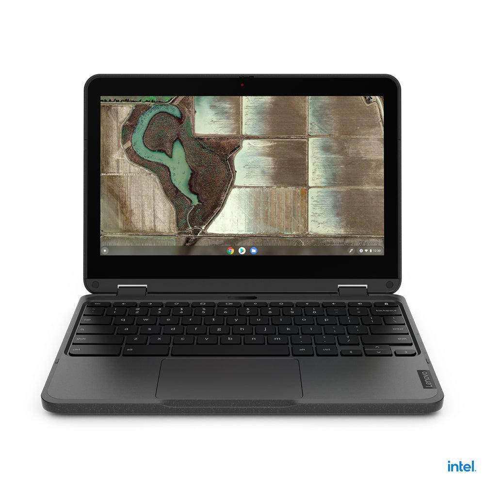 Lenovo 500E Chromebook 29.5 Cm (11.6") Touchscreen Hd Intel® Celeron® N 4 Gb Lpddr4X-Sdram 32 Gb Emmc Wi-Fi 6 (802.11Ax) Chrome Os Grey 82Jb0001Us