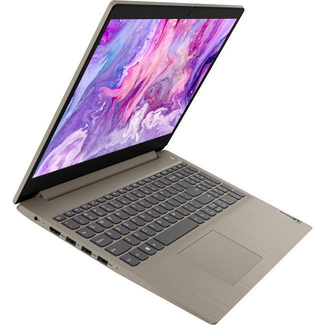 Lenovo-IMSourcing IdeaPad 3 15ITL05 81X800EMUS 15.6 Notebook - Full HD - Intel Core i3 11th Gen i3-1115G4 - 4 GB - 128 GB SSD - English Keyboard - Almond"