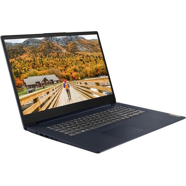 Lenovo-IMSourcing IdeaPad 3 17ALC6 82KV003MUS 17.3 Notebook - HD+ - AMD Ryzen 5 5500U - 8 GB - 512 GB SSD - English Keyboard - Abyss Blue"