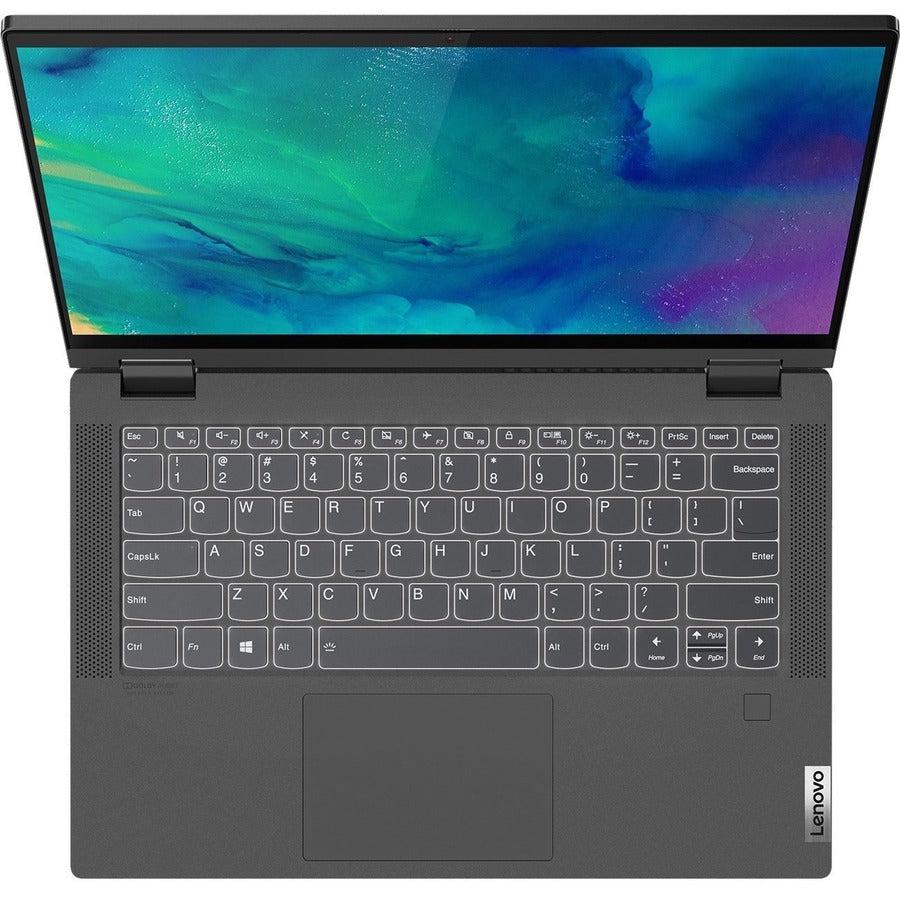 Lenovo-IMSourcing IdeaPad Flex 5 14ITL05 82HS0006US 14 Touchscreen Convertible 2 in 1 Notebook - Full HD - Intel Core i5 11th Gen i5-1135G7 - 8 GB - 256 GB SSD - English (US) Keyboard - Graphite Gray"