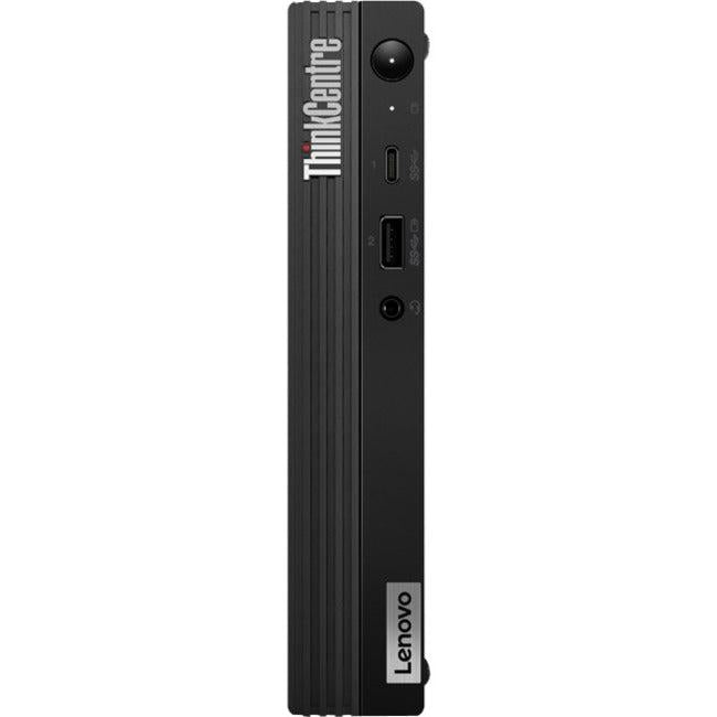 Lenovo-IMSourcing ThinkCentre M75q Gen 2 11JN002MUS Desktop Computer - AMD Ryzen 5 PRO 5650GE - 8 GB - 256 GB SSD - Tiny - Black
