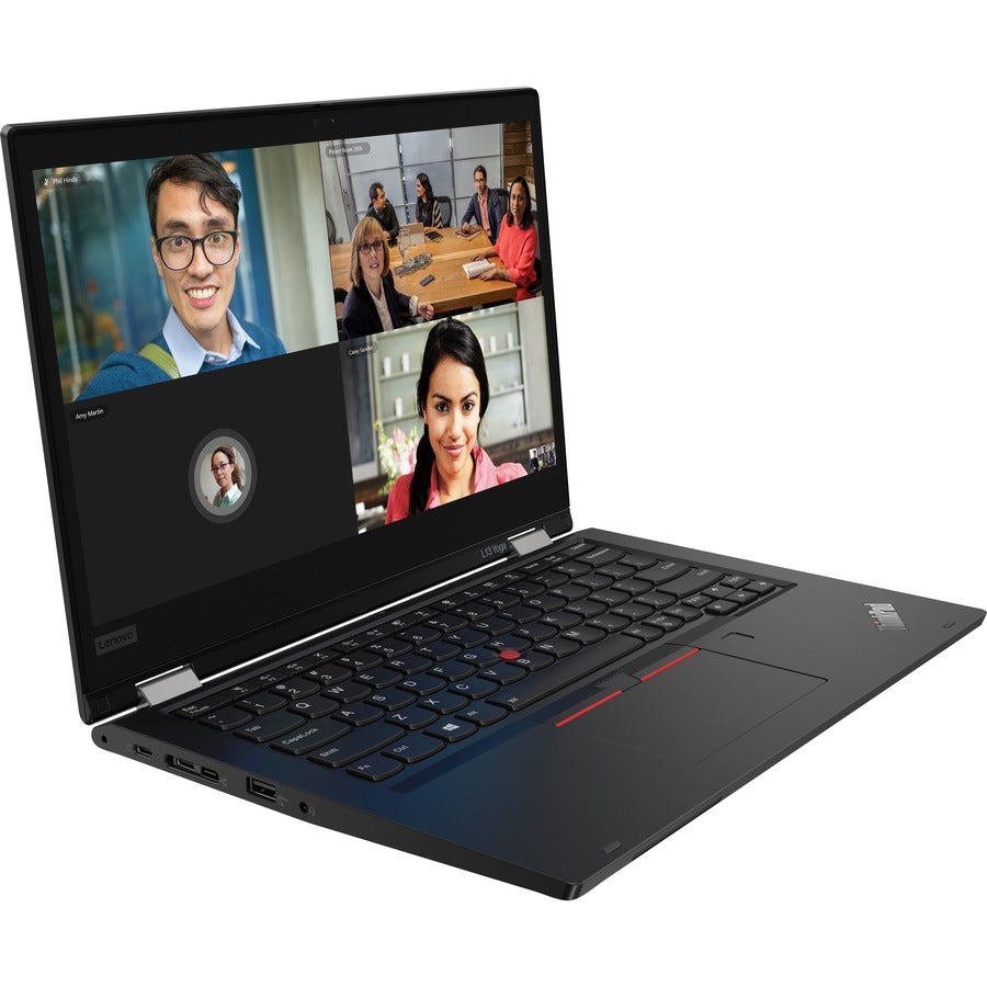 Lenovo-IMSourcing ThinkPad L13 Yoga 20R50029US 13.3 Touchscreen Convertible 2 in 1 Notebook - Full HD - Intel Core i7 10th Gen i7-10610U - 16 GB - 512 GB SSD - English (US) Keyboard - Glossy Black"