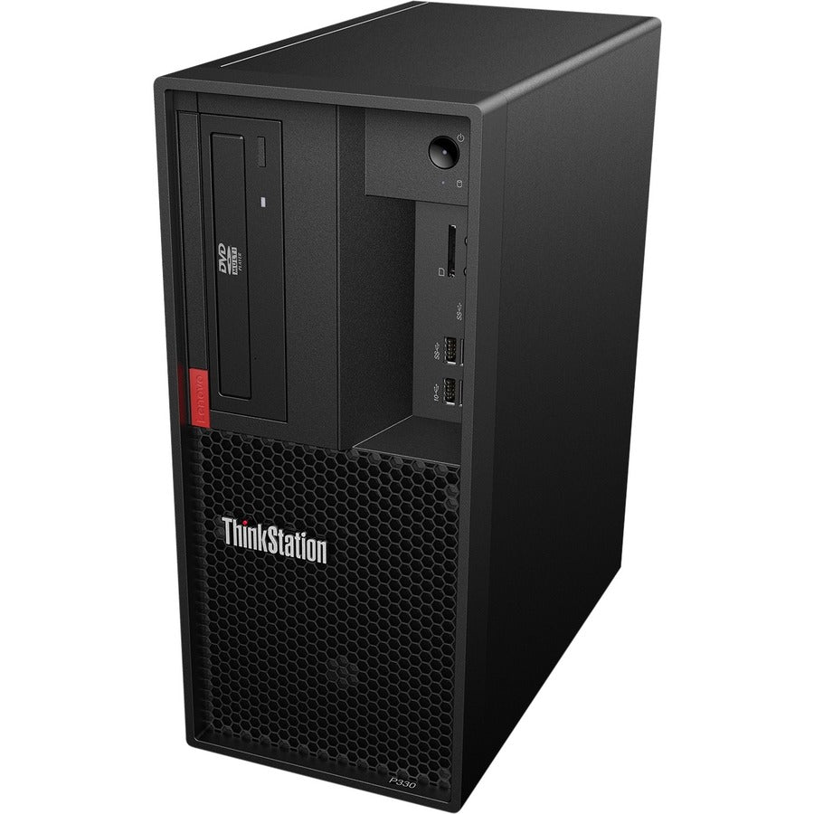 Lenovo-IMSourcing ThinkStation P330 30D0S8YG00 Workstation - 1 x Intel Core i5 9th Gen i5-9500 - 8 GB - 2 TB HDD - Tower - Raven Black