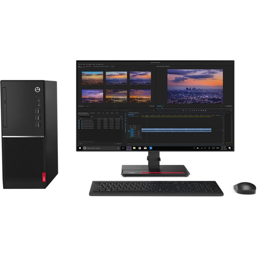 Lenovo-IMSourcing V530-15ICR 11BH001XAX Desktop Computer - Intel Core i5 9th Gen i5-9400 - 4 GB - 1 TB HDD - Tower - Black