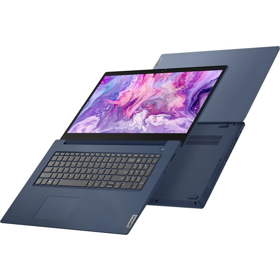Lenovo IdeaPad 3 17IIL05 81WF000SUS 17.3 Notebook - Full HD - Intel Core i7 10th Gen i7-1065G7 - 8 GB - 256 GB SSD - English (US) Keyboard - Abyss Blue"