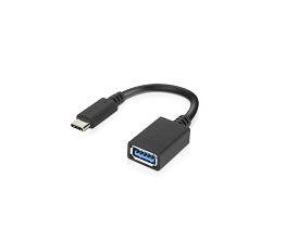 Lenovo Lenovousb-Ctousb-Aadapter Usb Cable 0.14 M Usb 3.2 Gen 1 (3.1 Gen 1) Usb C Usb A Black
