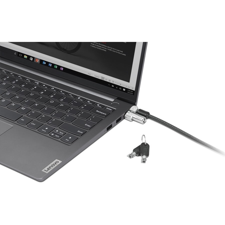 Lenovo Nanosaver Cable Lock Black 1.8 M