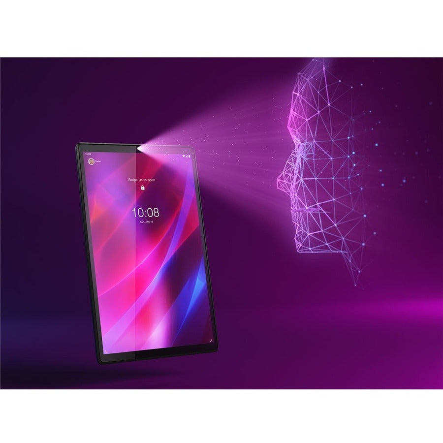 Lenovo Tab K10 TB-X6C6F Tablet - 10.3 WUXGA - MediaTek SoC Platform - 3 GB - 32 GB Storage - Android 11 - Abyss Blue" ZA8N0064US