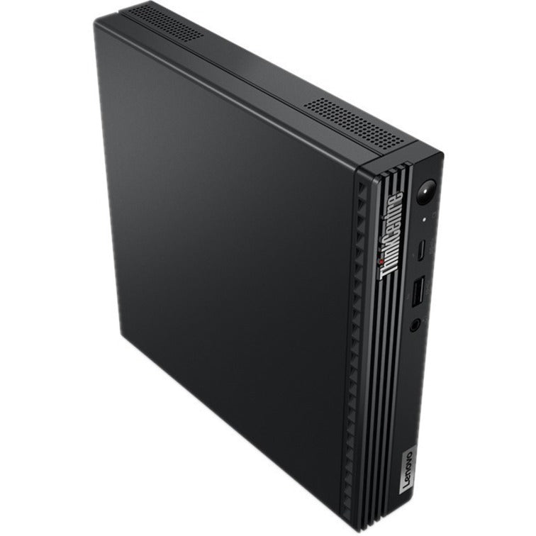 Lenovo ThinkCentre M60e 11LV008AUS Desktop Computer - Intel Core i3 10th Gen i3-1005G1 - 8 GB - 256 GB SSD - Tiny - Black