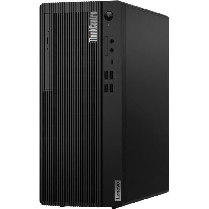 Lenovo ThinkCentre M80t 11CS002FUS Desktop Computer - Intel Core i5 10th Gen i5-10500 - vPro Technology - 8 GB - 256 GB SSD - Tower - Black
