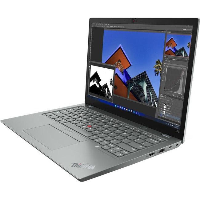 Lenovo Thinkpad L13 Gen 3 21B3003Nus 13.3" Notebook - Wuxga - 1920 X 1200 - Intel Core I3 12Th Gen I3-1215U Hexa-Core (6 Core) 3.30 Ghz - 8 Gb Total Ram - 256 Gb Ssd - Storm Gray