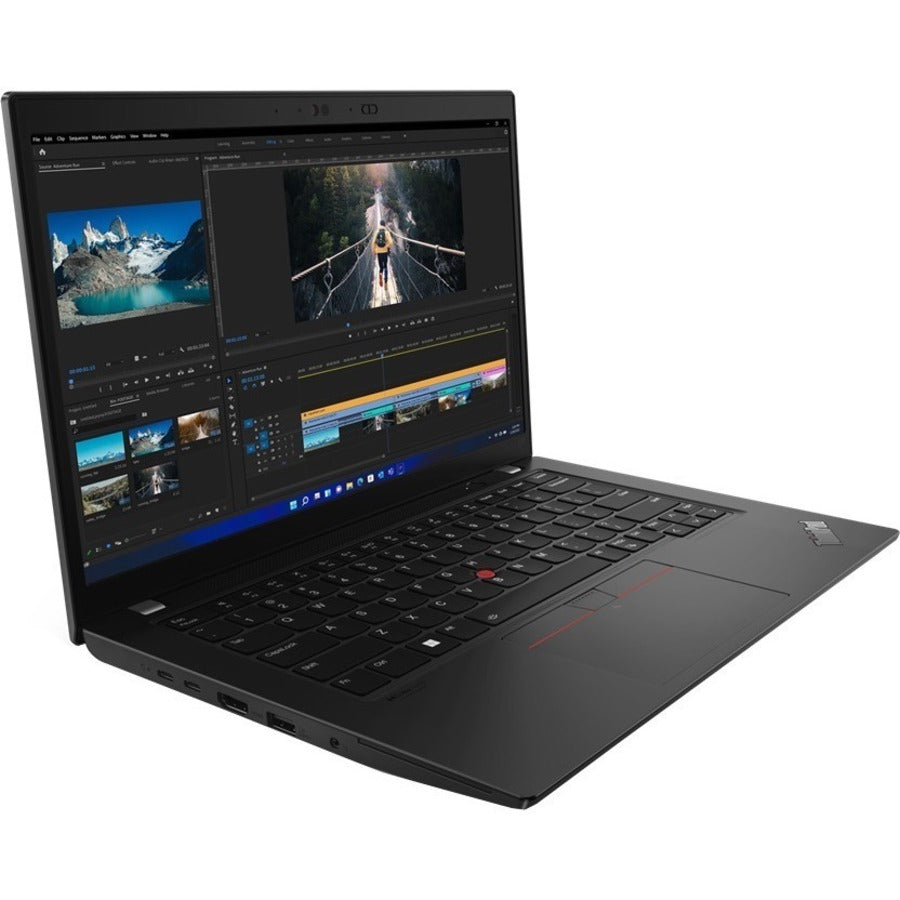 Lenovo ThinkPad L14 Gen 3 21C1004CUS 14 Notebook - Full HD - Intel Core i7 12th Gen i7-1260P - 16 GB - 256 GB SSD - English Keyboard - Thunder Black"