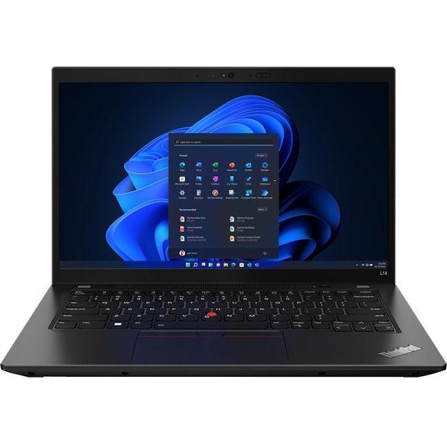 Lenovo Thinkpad L14 Gen 3 21C50011Us 14" Touchscreen Notebook - Full Hd - 1920 X 1080 - Amd Ryzen 5 Pro 5675U Hexa-Core (6 Core) 2.30 Ghz - 16 Gb Total Ram - 512 Gb Ssd - Thunder Black