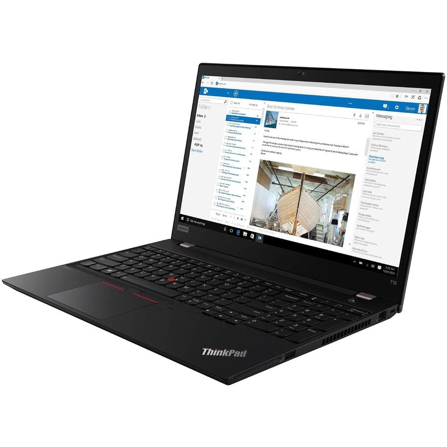 Lenovo ThinkPad T15 Gen 2 20W400K3US 15.6 Notebook - Full HD - 1920 x 1080 - Intel Core i5 11th Gen i5-1145G7 Quad-core (4 Core) 2.6GHz - 16GB Total RAM - 512GB SSD - Black - no ethernet port - not compatible with mechanical docking stations"