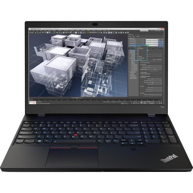 Lenovo ThinkPad T15p Gen 2 21A7002GUS 15.6 Notebook - Full HD - Intel Core i7 11th Gen i7-11800H - 8 GB - 512 GB SSD - Black"
