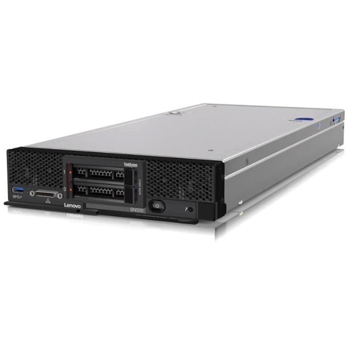 Lenovo ThinkSystem SN550 7X16A07BNA Blade Server - 1 x Intel Xeon Silver 4208 2.10 GHz - 32 GB RAM - Serial ATA/600, Serial Attached SCSI (SAS) Controller
