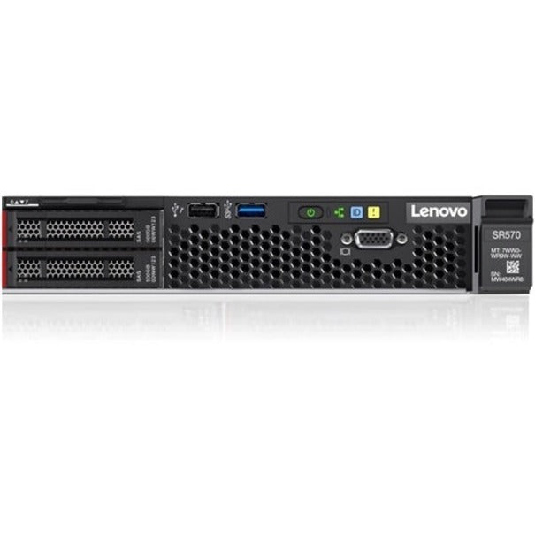 Lenovo ThinkSystem SR570 7Y03A06DNA 1U Rack Server - 1 x Intel Xeon Silver 4214 2.20 GHz - 16 GB RAM - 12Gb/s SAS Controller
