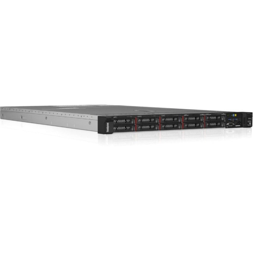 Lenovo ThinkSystem SR635 7Y99A018NA 1U Rack Server - 1 x AMD EPYC 7702P 2 GHz - 32 GB RAM - Serial ATA Controller