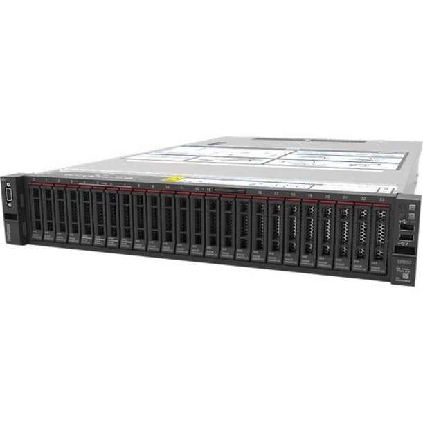 Lenovo ThinkSystem SR650 7X06A0NCNA 2U Rack Server - 2 x Intel Xeon Gold 5215 2.50 GHz - 384 GB RAM - 480 GB SSD - (2 x 240GB) SSD Configuration - Serial ATA/600 Controller