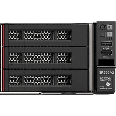 Lenovo ThinkSystem SR650 V2 7Z73A06HNA 2U Rack Server - 1 x Intel Xeon Silver 4309Y 2.80 GHz - 32 GB RAM - Serial ATA/600, 12Gb/s SAS Controller