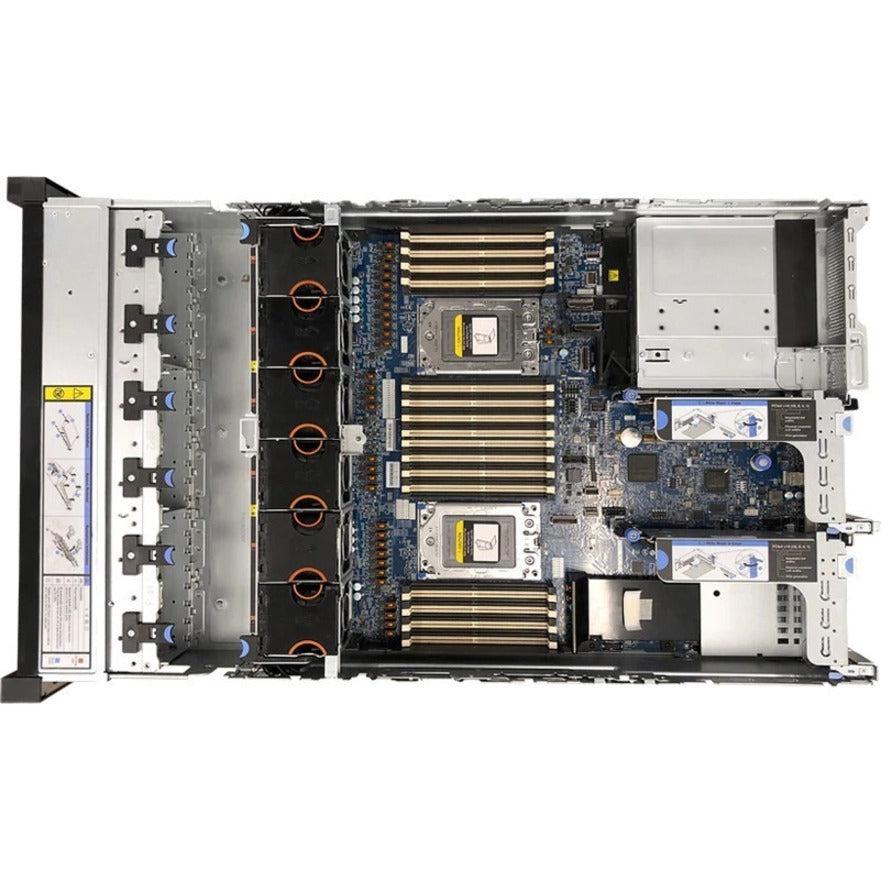 Lenovo ThinkSystem SR665 7D2VA04FNA 2U Rack Server - 1 x AMD EPYC 7282 2.40 GHz - 32 GB RAM - Serial ATA, 12Gb/s SAS Controller