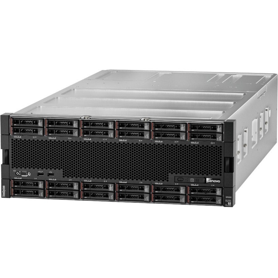 Lenovo ThinkSystem SR950 7X12A02NNA 4U Rack Server - 2 x Intel Xeon Gold 6230 2.20 GHz - 64 GB RAM - 12Gb/s SAS, Serial ATA/600 Controller