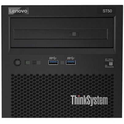 Lenovo ThinkSystem ST50 7Y48A02MNA 4U Tower Server - 1 x Intel Xeon E-2224G 3.50 GHz - 8 GB RAM - Serial ATA/600 Controller