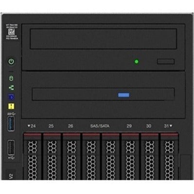 Lenovo ThinkSystem ST650 V2 7Z74A02JNA 4U Tower Server - 1 x Intel Xeon Silver 4310 2.10 GHz - 32 GB RAM - Serial ATA/600 Controller