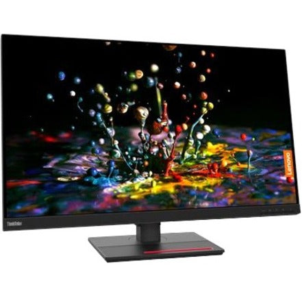 Lenovo ThinkVision P32P-20 32 Class 4K UHD LCD Monitor - 16:9 - Raven Black" 62A2GAR2US