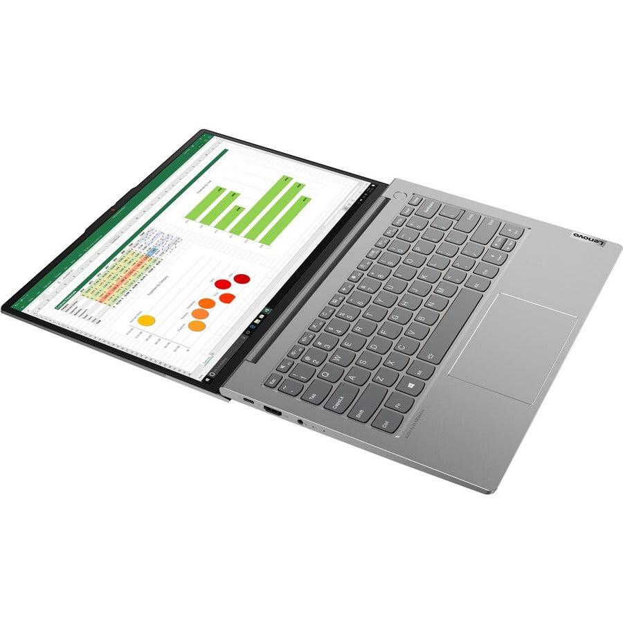 Lenovo Thinkbook 13S Notebook 33.8 Cm (13.3") Touchscreen Wqxga Intel® Core™ I7 16 Gb Lpddr4X-Sdram 512 Gb Ssd Wi-Fi 6 (802.11Ax) Windows 10 Pro Grey