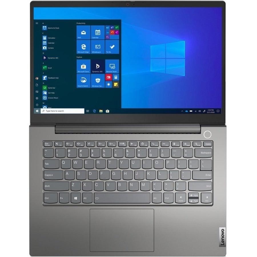 Lenovo Thinkbook 14 Notebook 35.6 Cm (14") Full Hd Amd Ryzen™ 5 8 Gb Ddr4-Sdram 256 Gb Ssd Wi-Fi 6 (802.11Ax) Windows 10 Pro Grey