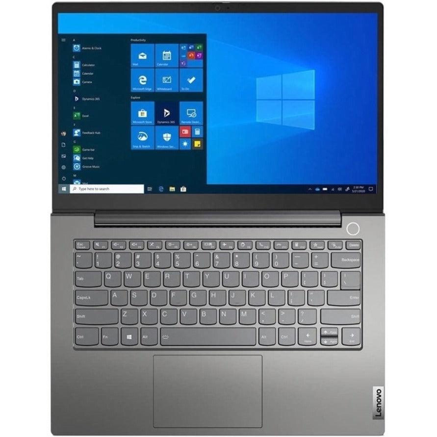 Lenovo Thinkbook 14 Notebook 35.6 Cm (14") Full Hd Intel® Core™ I7 8 Gb Ddr4-Sdram 512 Gb Ssd Wi-Fi 6 (802.11Ax) Windows 10 Pro Grey