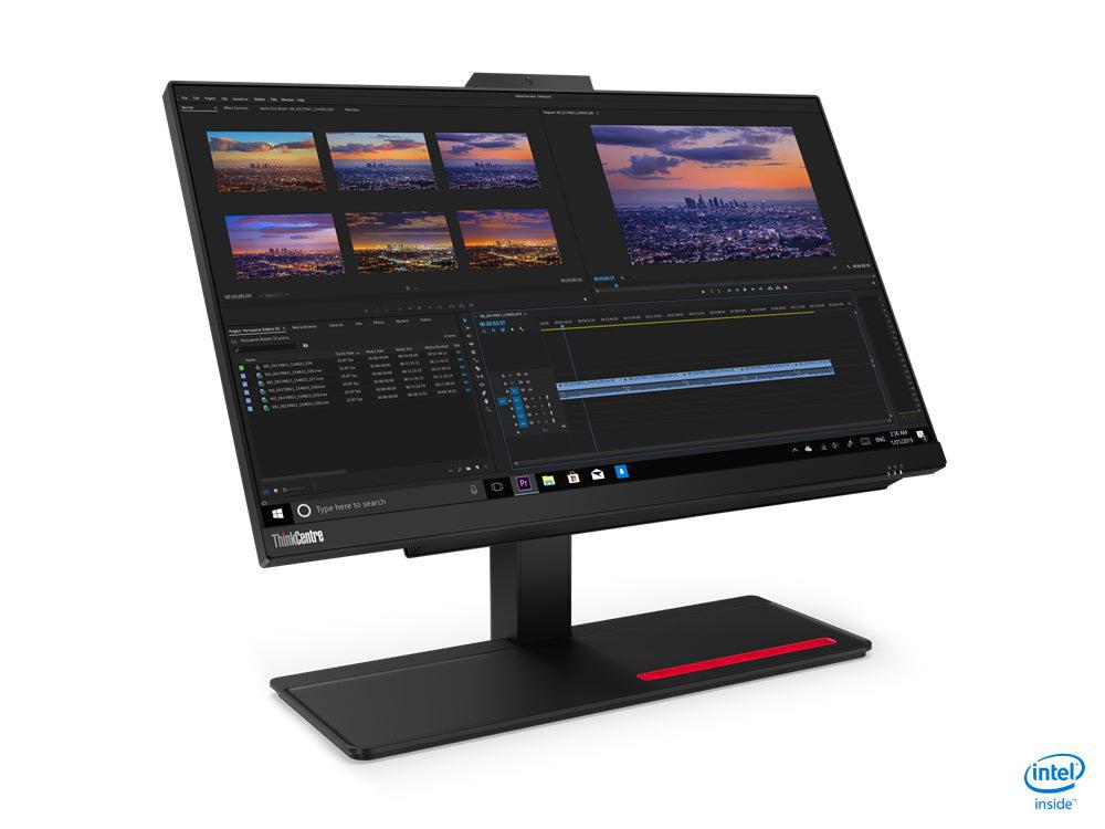Lenovo Thinkcentre M90A Intel® Core™ I3 60.5 Cm (23.8") 1920 X 1080 Pixels 8 Gb Ddr4-Sdram 1000 Gb Hdd All-In-One Pc Windows 10 Pro Wi-Fi 6 (802.11Ax) Black