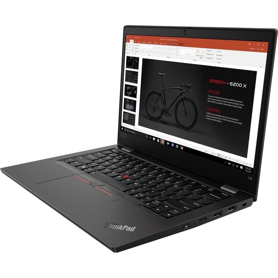 Lenovo Thinkpad L13 Notebook 33.8 Cm (13.3") Full Hd Amd Ryzen™ 5 Pro 8 Gb Ddr4-Sdram 256 Gb Ssd Wi-Fi 6E (802.11Ax) Windows 10 Pro Black