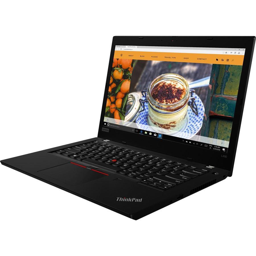 Lenovo Thinkpad L490 Notebook 35.6 Cm (14") Full Hd Intel® Core™ I7 8 Gb Ddr4-Sdram 256 Gb Ssd Wi-Fi 5 (802.11Ac) Windows 10 Pro Black