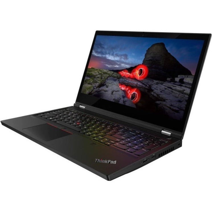 Lenovo Thinkpad P15 Mobile Workstation 39.6 Cm (15.6") 4K Ultra Hd Intel® Core™ I7 32 Gb Ddr4-Sdram 1000 Gb Ssd Nvidia Quadro Rtx 4000 Max-Q Wi-Fi 6 (802.11Ax) Windows 10 Pro Black