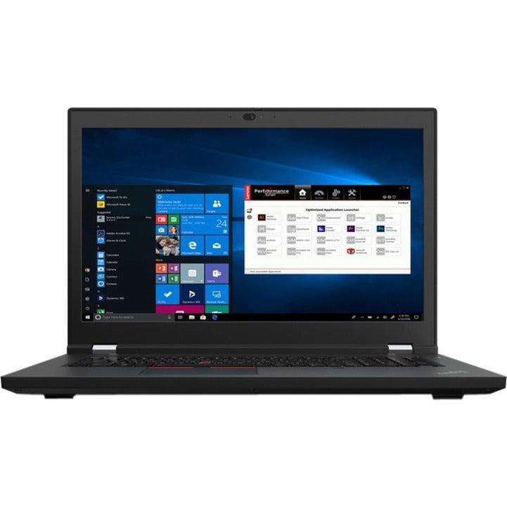 Lenovo Thinkpad P17 Mobile Workstation 43.9 Cm (17.3") Full Hd Intel® Core™ I7 32 Gb Ddr4-Sdram 1000 Gb Ssd Nvidia T1200 Wi-Fi 6 (802.11Ax) Windows 10 Pro Black